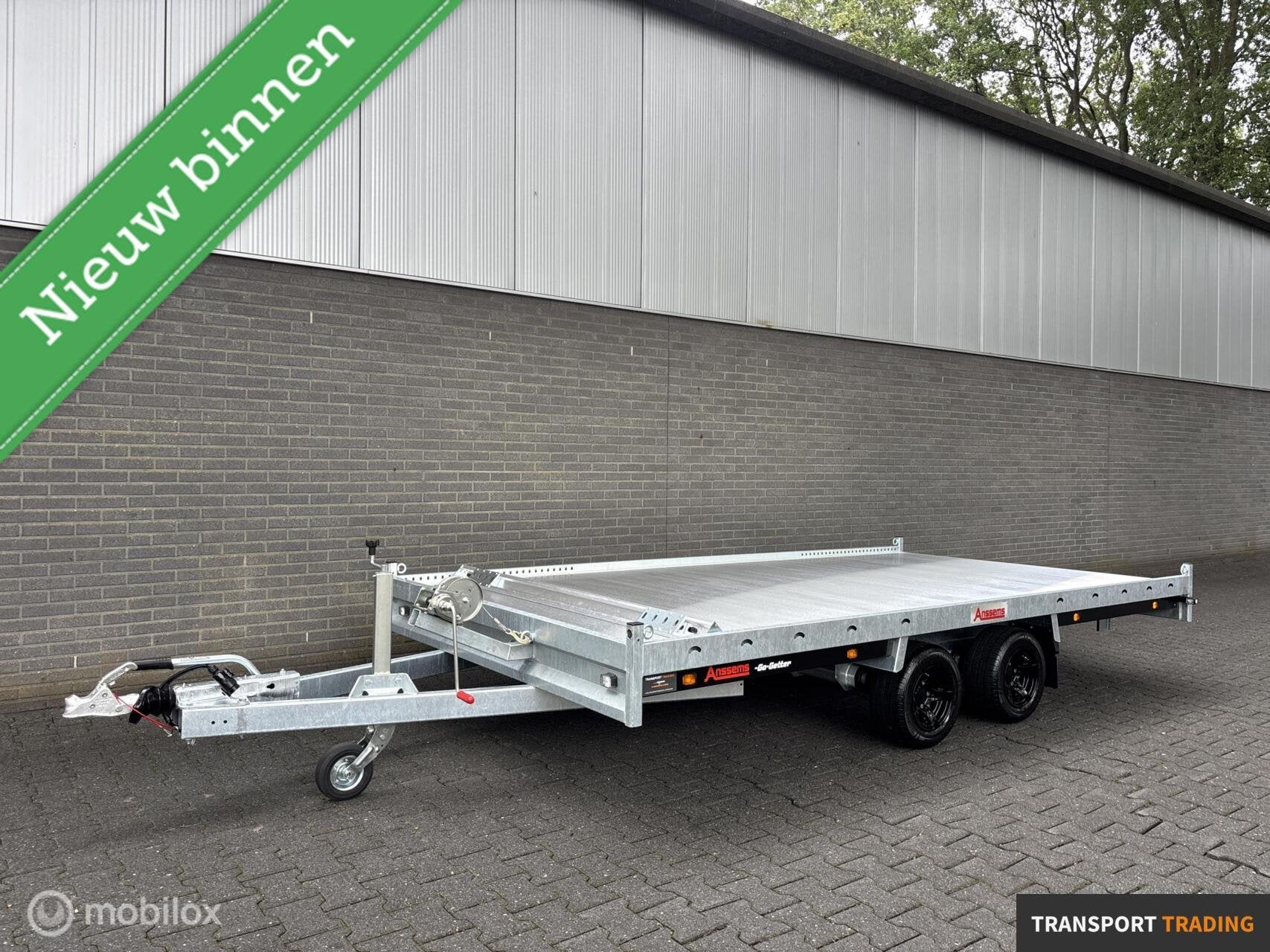 Anssems MSX-3000 Go Getter 405x200 cm transporter NIEUW!, Transport Trading, Nieuw, Info@transporttrading.nl, De Grift 15