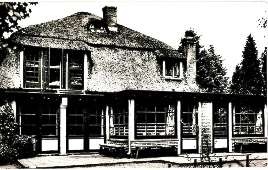 Emst/Epe (Gel), Jeugdherberg De Heemhoeve, verstuurd 1957, Verzamelen, Verzenden, 1940 tot 1960, Gelopen, Gelderland