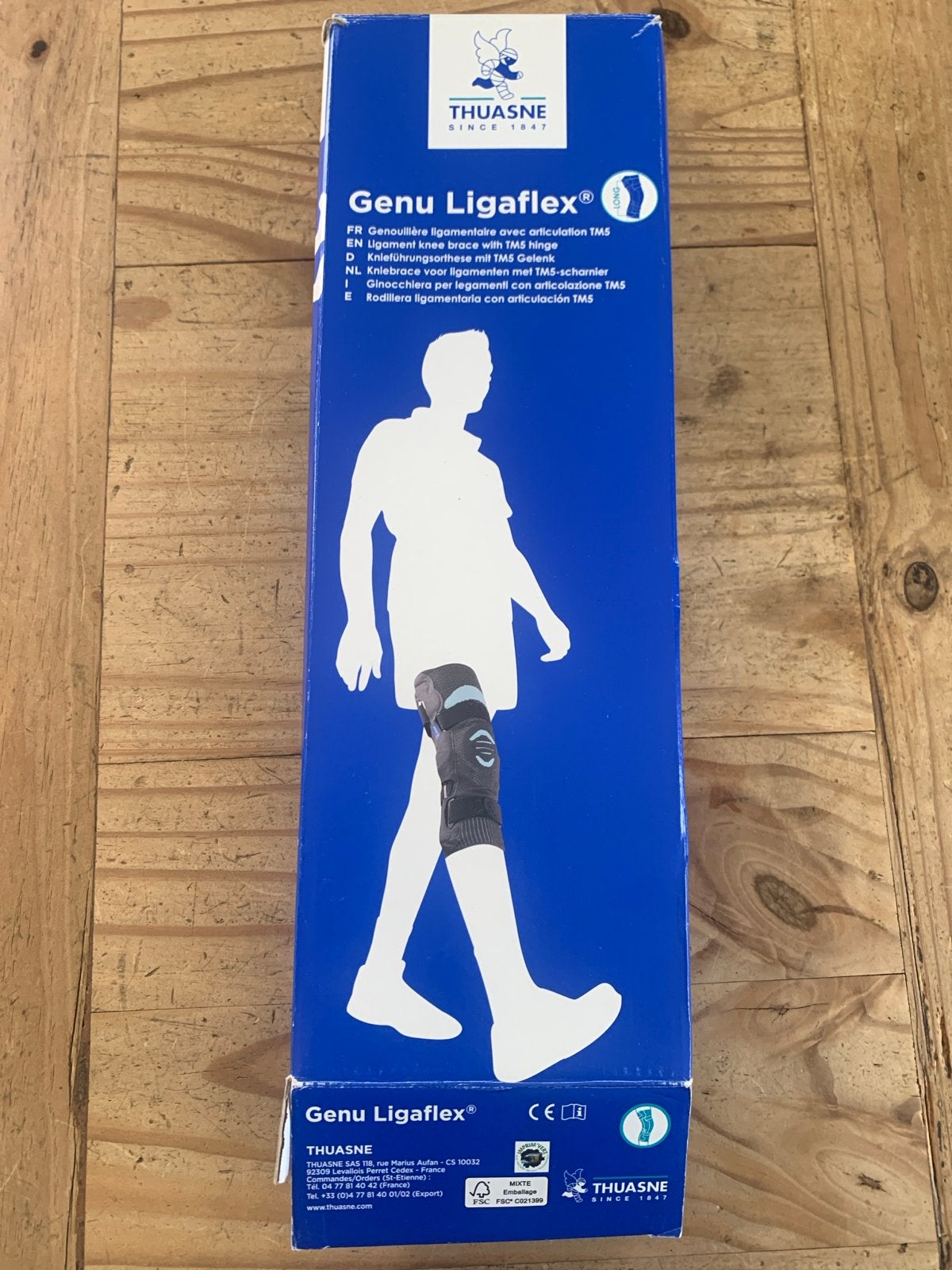 Knie brace met verwijderbaar schanier, Ophalen of Verzenden, Zo goed als nieuw