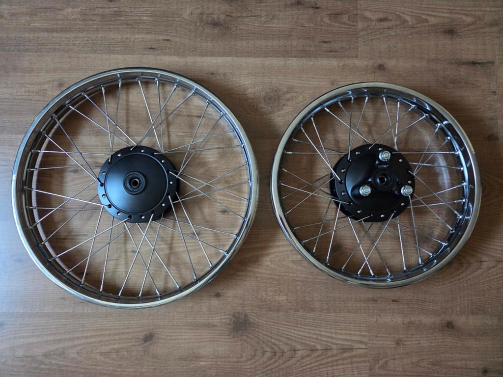Honda mt velgen wielen opnieuw gespaakt, Fietsen en Brommers, Ophalen, Nieuw, Overige typen, Honda mt mtx mb mtx mb mbx nsr ns1