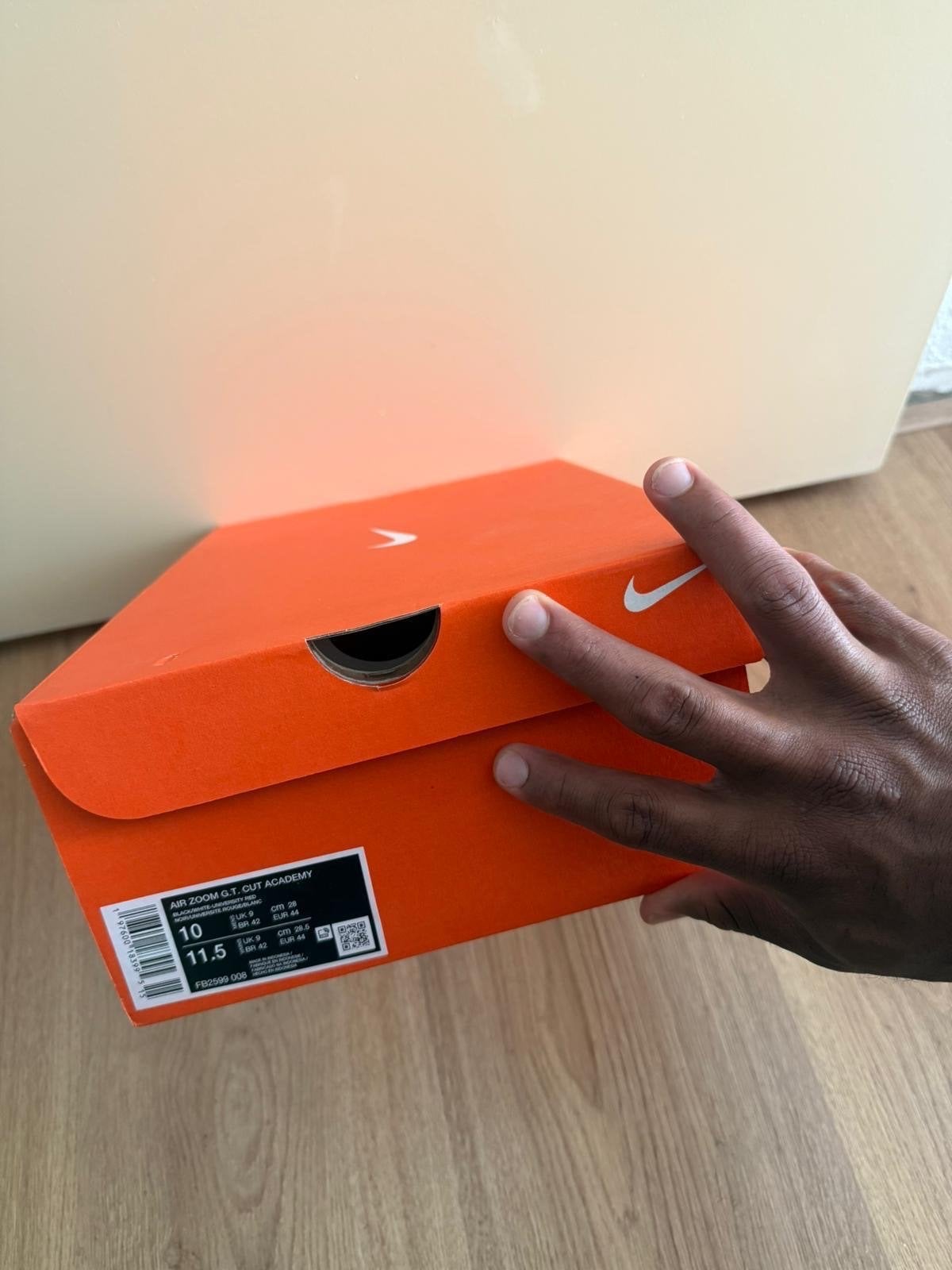 Nieuwe Nike Air Zoom G.T. Cut Academy sportschoenen, Ophalen of Verzenden, Nieuw, Zwart, Sneakers of Gympen