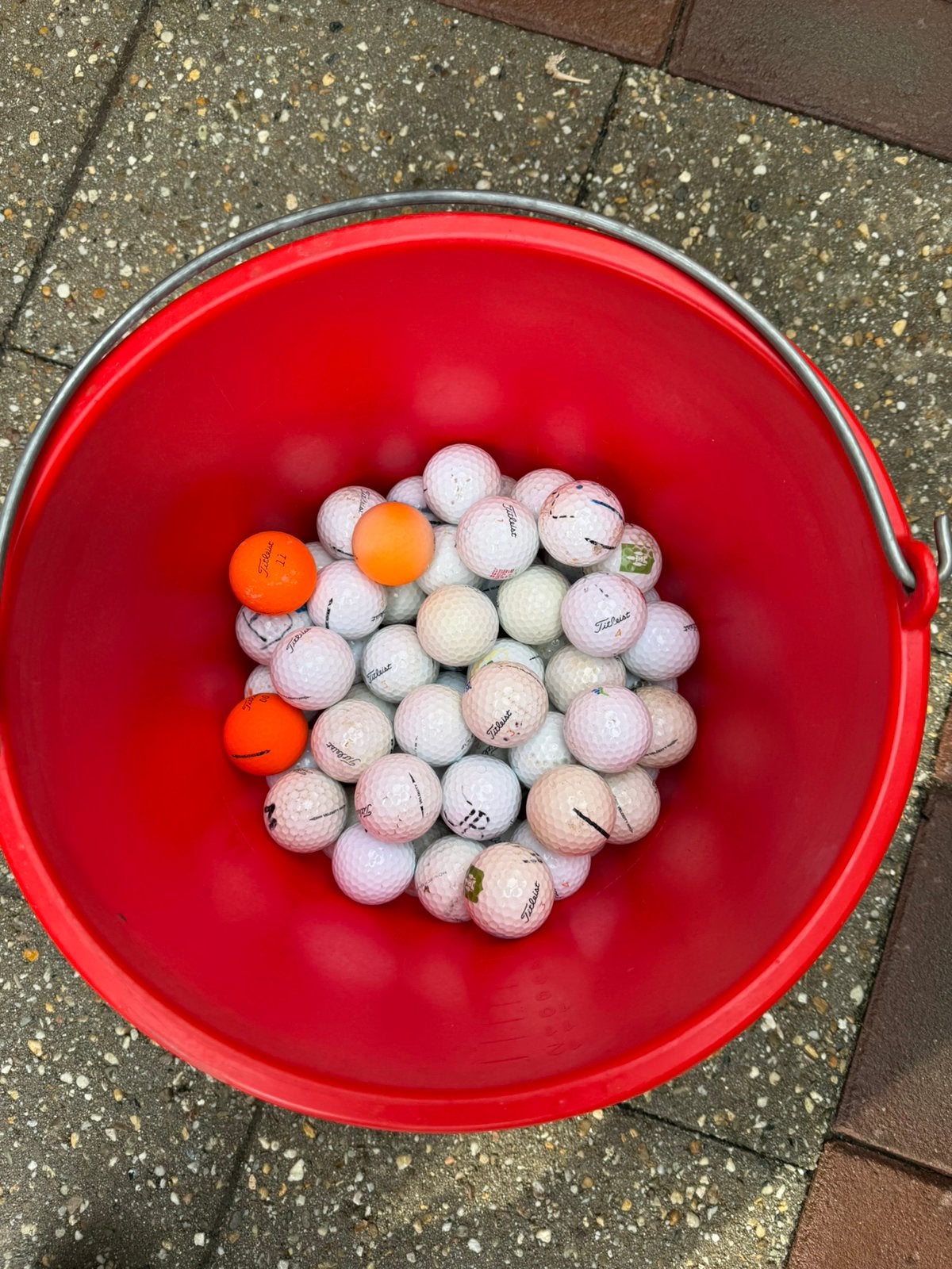 60 Titleist Velocity golfballen, Overige merken, Gebruikt, Bal(len), 6603EB