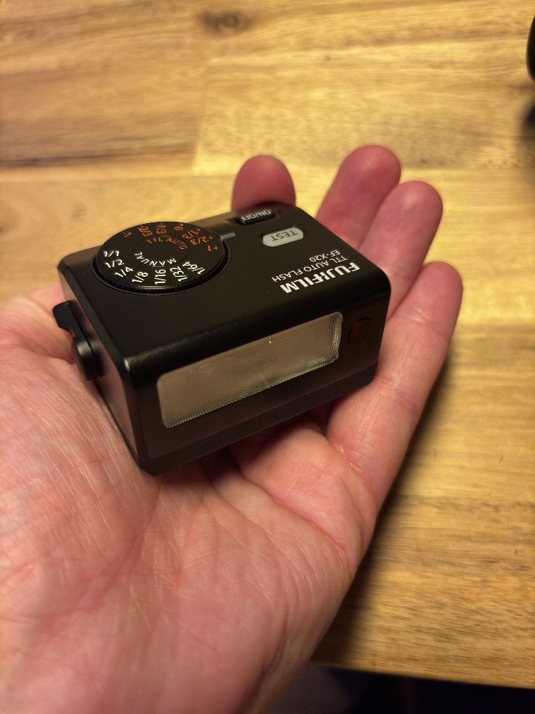 Fujifilm EF-X20 flitser compact (X100), Overige merken, Fujifilm, Gebruikt, Externe flitser