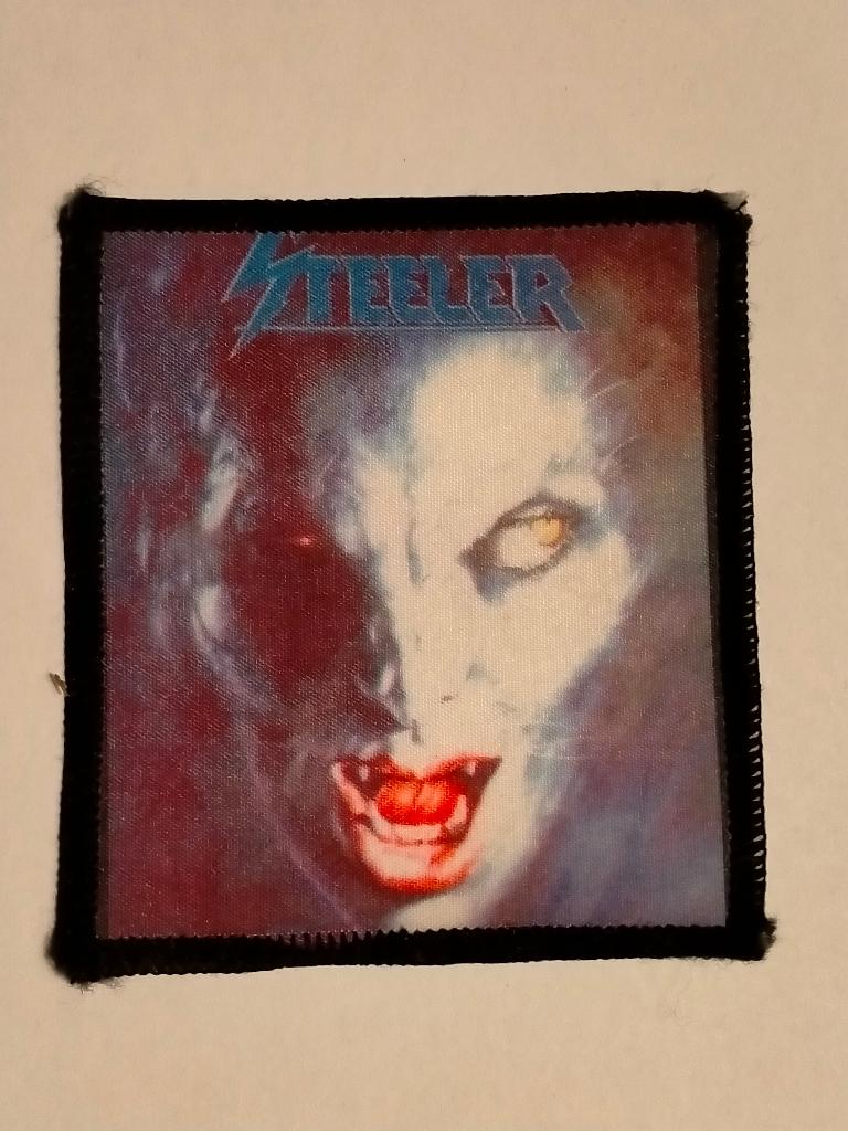 Steeler Heavy Metal muziek patch kleding embleem rock, Verzamelen, Ophalen of Verzenden, Nieuw, Kleding