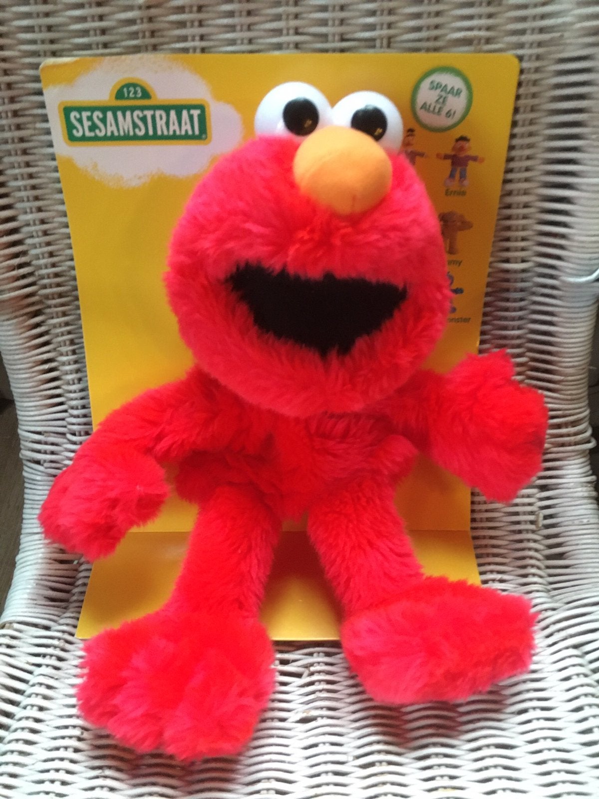 Sesamstraat poppen dans muziekboekjes en een hoop knuffels, Ophalen of Verzenden, Nieuw, Overige typen