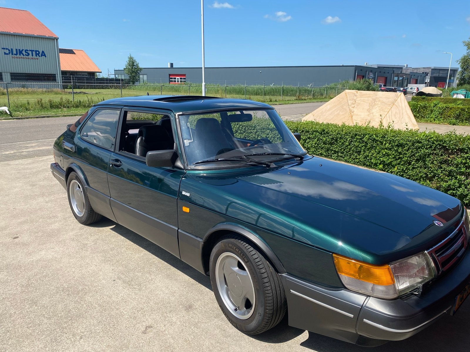 Saab 900 2.0 16 S HB Aero AUT U9 1992 Turbo, Zwart, 4 cilinders, Particulier, 500 kg