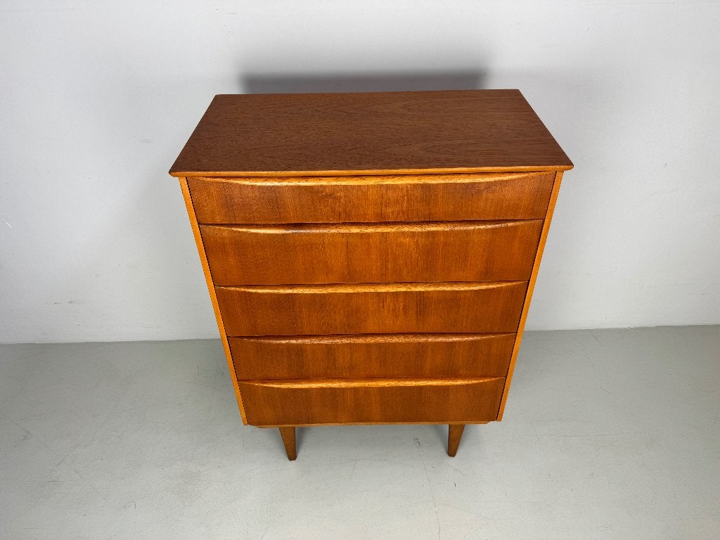 Vintage Austinsuite ladekast, Ophalen, Gebruikt, 150 tot 200 cm, Teakhout