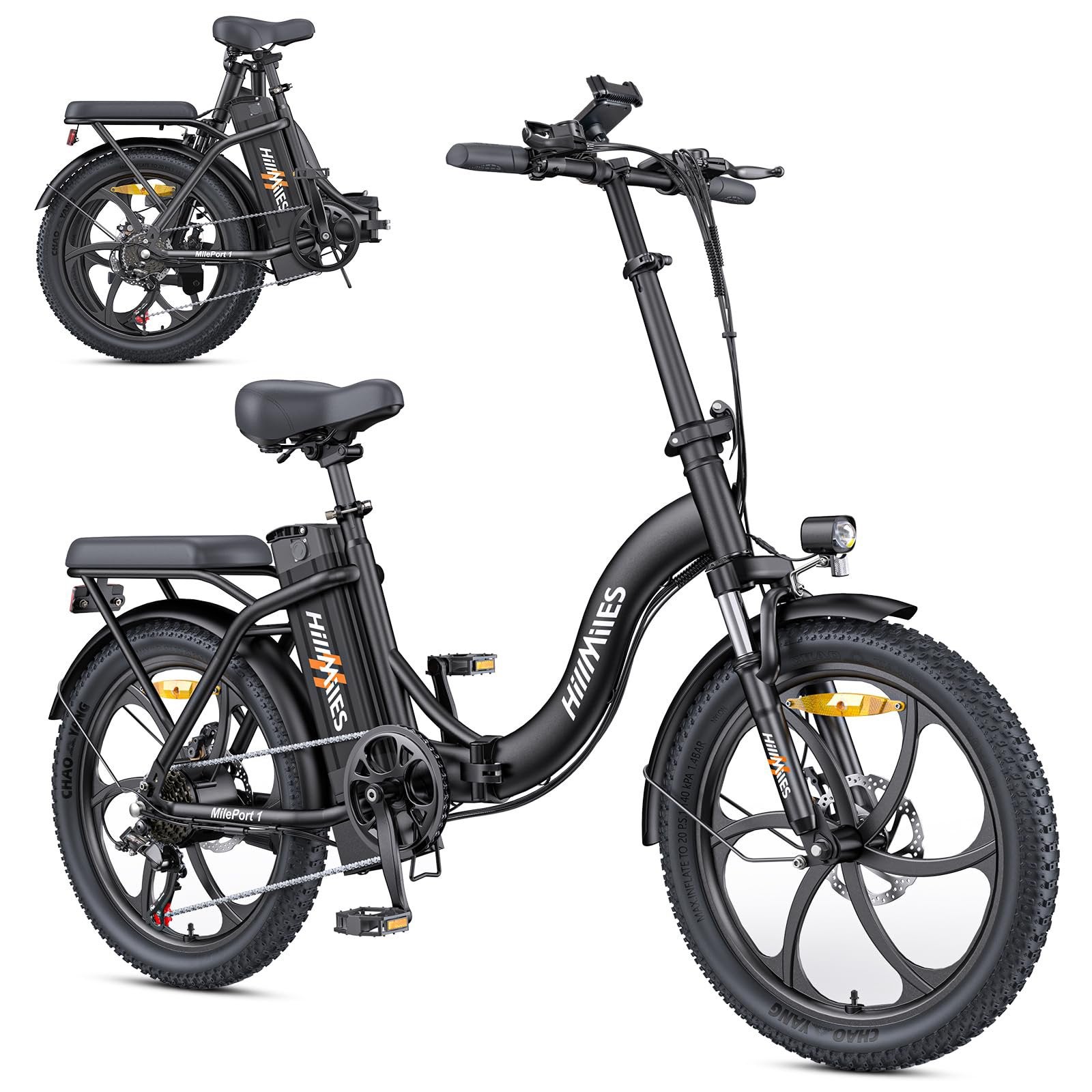 GEZOCHT hillmiles mileport elektrische vouwfiets, Ophalen, Zo goed als nieuw
