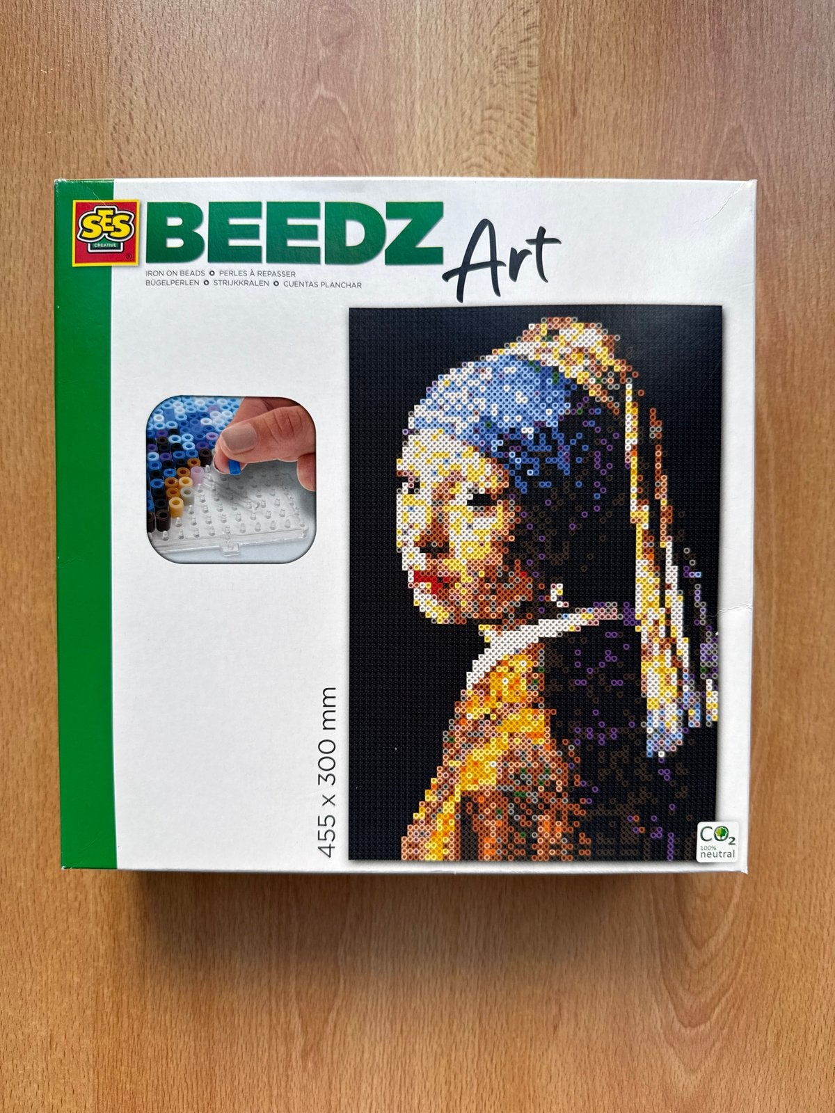 SES BEEDZ Art Strijkkralen Meisje met de Parel Nieuw, Overige thema's, Nieuw, Ophalen of Verzenden, Kunststof
