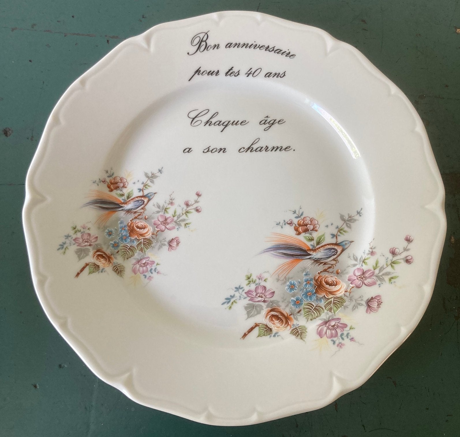 Bord 40 jaar Limoges, Antiek en Kunst, Verzenden