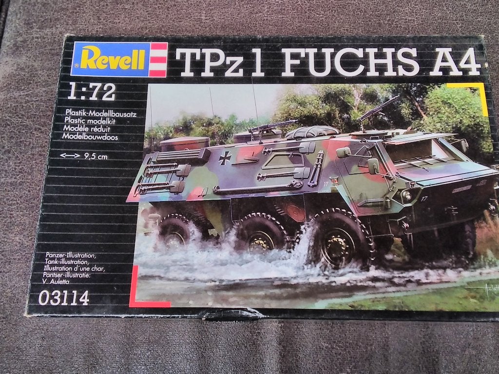 Revell TPz1 Fuchs A4 Modelbouw Tank 1:72, Gebruikt, Revell, Ophalen of Verzenden, Tank