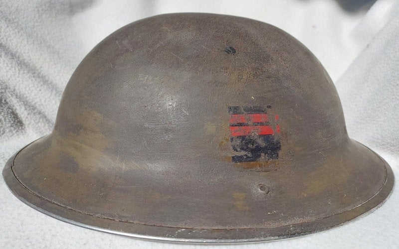 Canadees Mk2 helm Royal Canadian Ordonance Corps, Ophalen of Verzenden, Landmacht, Overige gebieden, Helm of Baret