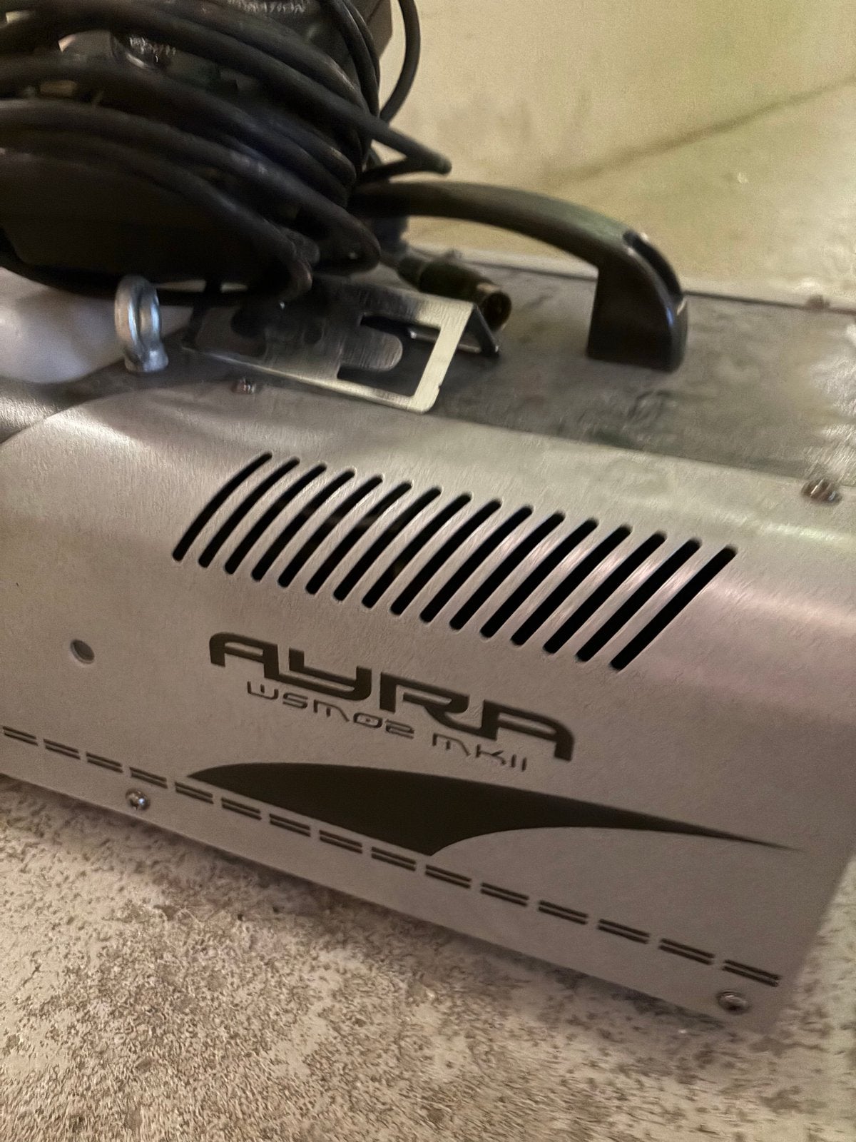 Ayra WSM02 MK2 Rookmachine met bedieningspaneel, Ophalen of Verzenden, Gebruikt