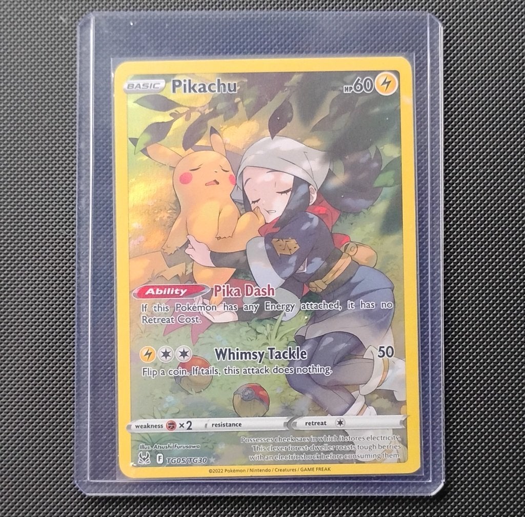 Lor TG05 Pikachu Pokemon lost origin, Verzenden, Nieuw, Losse kaart, Foil