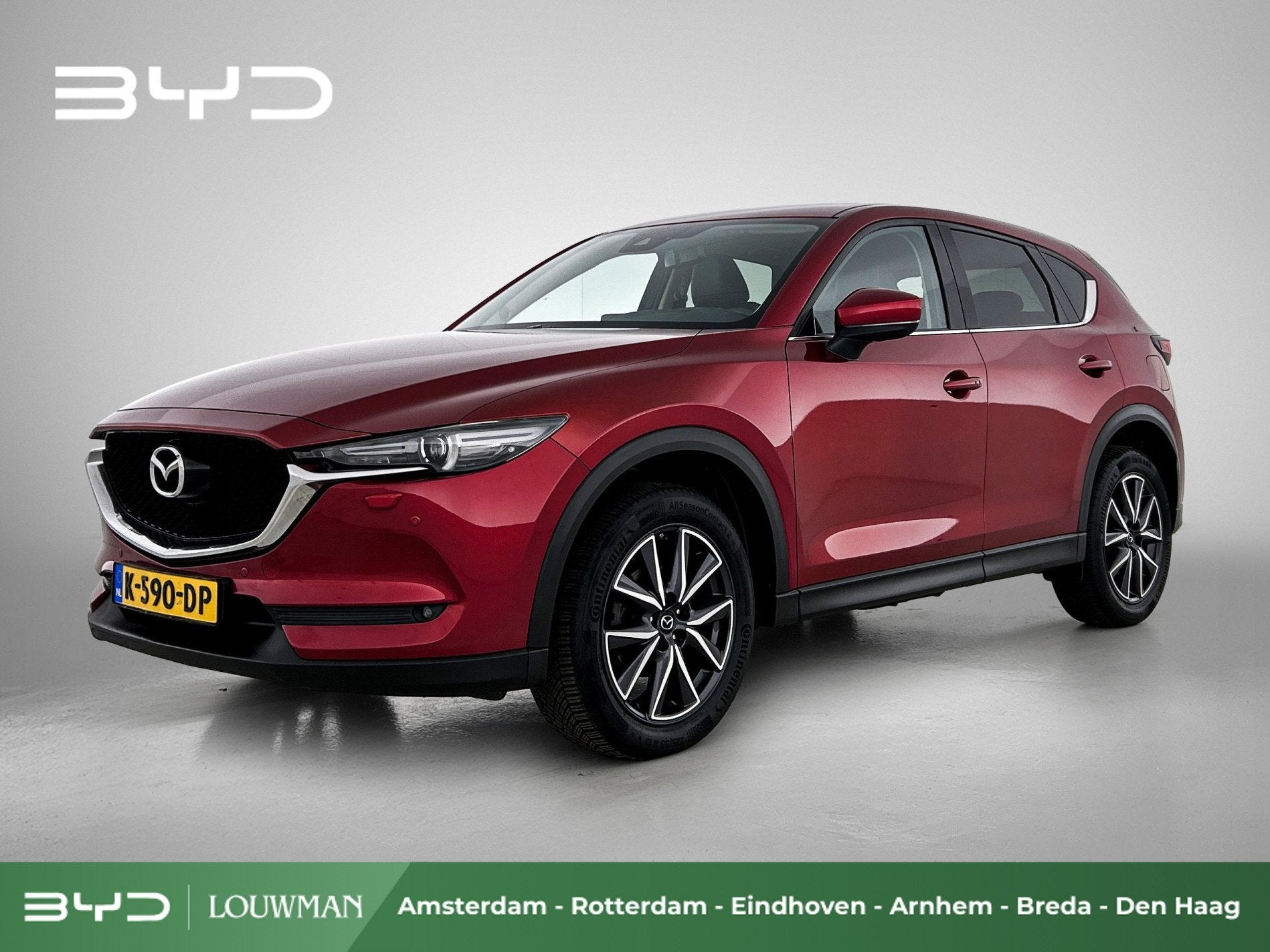 Mazda CX-5 2.0 SkyActiv-G 165 GT-Luxury | HUD | Leder | Elek, Voorwielaandrijving, 1998 cc, 4 cilinders, 715 kg
