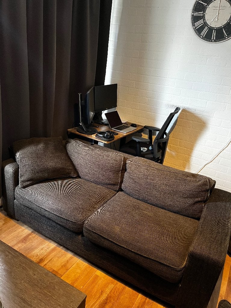 Comfortabele 2-zitsbank en fauteuil - merk: N-Joy, Ophalen, Modern en comfortabel, Tweepersoons, 75 tot 100 cm