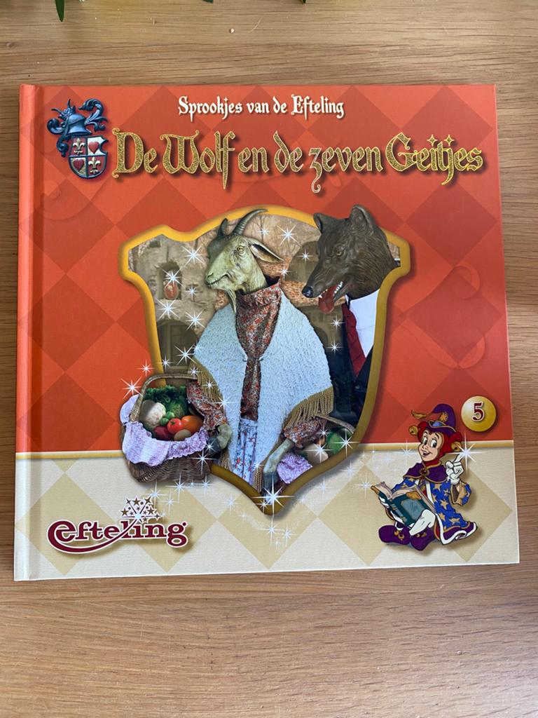 De wolf en de zeven geitjes efteling, Ophalen of Verzenden, Zo goed als nieuw, Overige typen