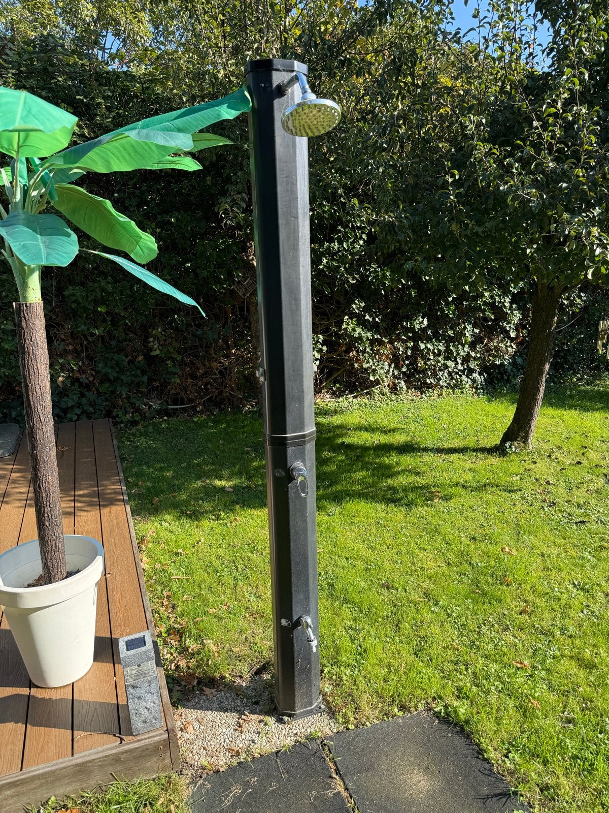 Stijlvolle Buitendouche voor Tuin of Zwembad, Ophalen, Gebruikt, Douche