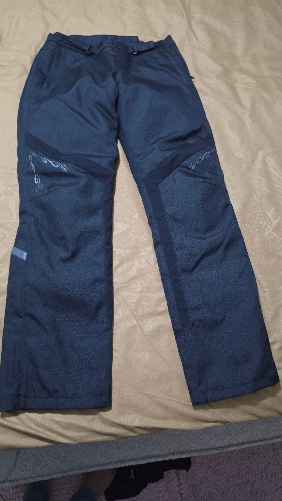 Bering Dames Motorbroek T1 met 3M Scotchlite, Zwart, Bering, Ophalen of Verzenden, Maat 34 (XS) of kleiner
