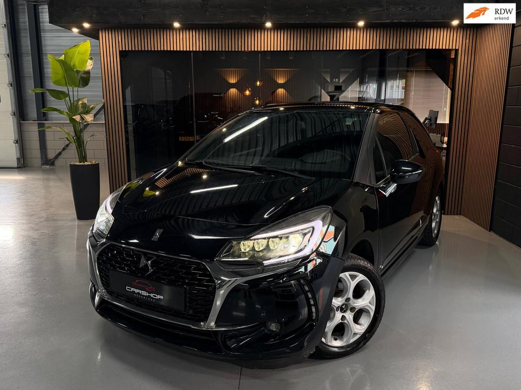 Citroen DS3 1.2 VTI PureTech Business CAMERA/PDC/CRUISE/AIRC, Voorwielaandrijving, Stof, Gebruikt, Zwart