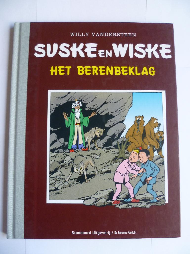 S&W LUXE UITGAVE"HET BERENBEKLAG"FAMEUZE FANCLUB UIT 2007, Willy Vandersteen, Eén stripboek, Ophalen of Verzenden, Zo goed als nieuw