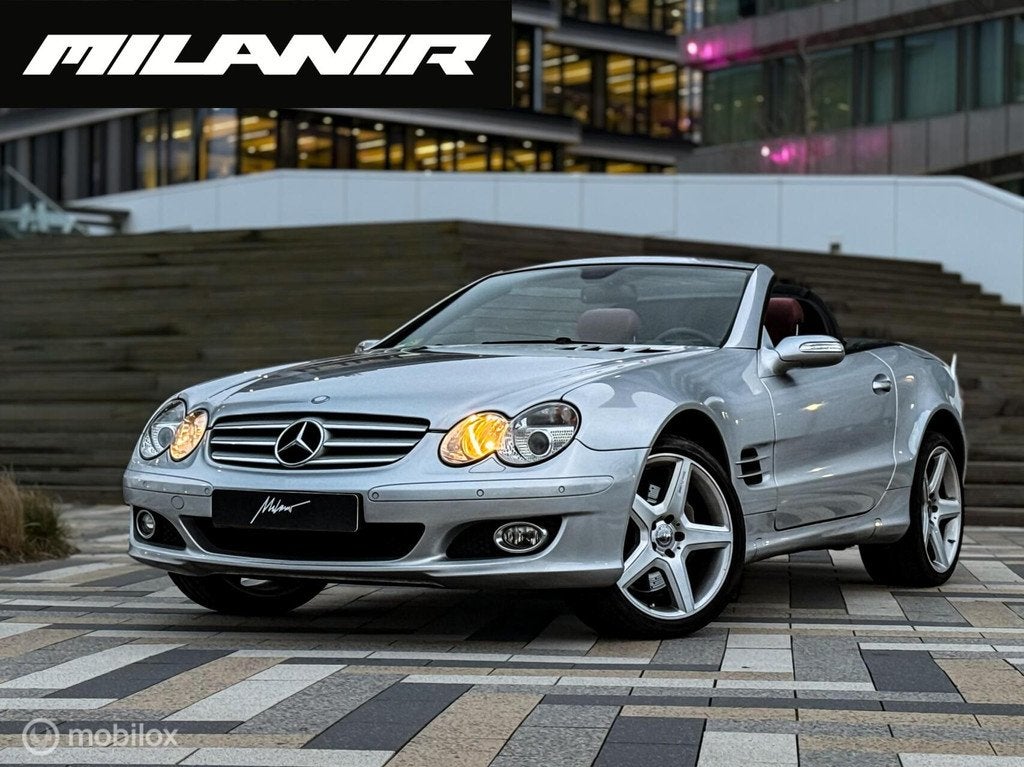 Mercedes SL-klasse 500 cabrio |UNIEKE STAAT|Stoelkoeling, Auto's, Automaat, 5461 cc, Achterwielaandrijving, Gebruikt