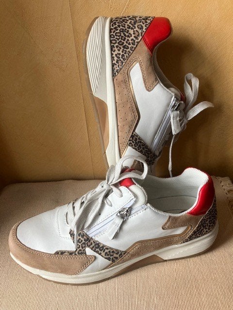 Nieuw: Gabor Rollingsoft sneakers maat 41 wijdte G, Ophalen, Wit, Gabor Rollingsoft, Sneakers of Gympen