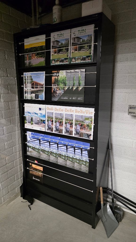 Folderkast, Huis en Inrichting, Ophalen, Gebruikt, 100 tot 150 cm, Metaal