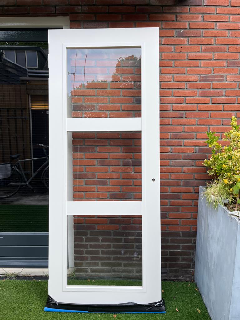 Svedex Paneeldeur linksdraaiend 231,5x92,5 cm, Doe-het-zelf en Verbouw, Deuren en Horren, Ophalen, 80 tot 100 cm, 215 cm of meer