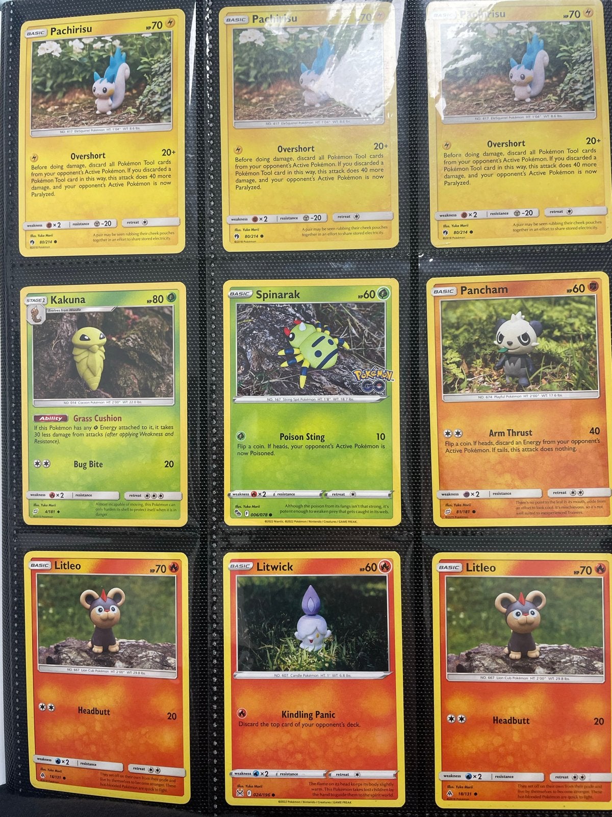 Pokémon kaarten Yuko Morii illustraties - Diverse collectie