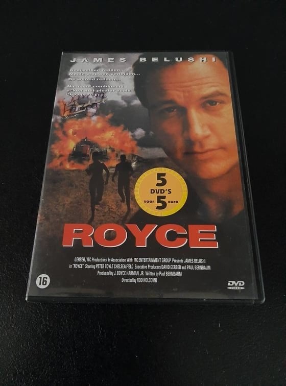 Royce, James Belushi, Peter Boyle, Miguel Ferrer!, Vanaf 16 jaar, Ophalen of Verzenden, Gebruikt, Actie