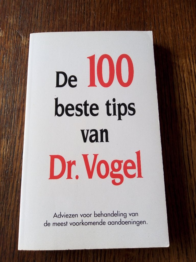 de 100 beste tip van dr. Vogel *1996* 1ste druk, Boeken, Ophalen of Verzenden, Zo goed als nieuw, Dr.vogel