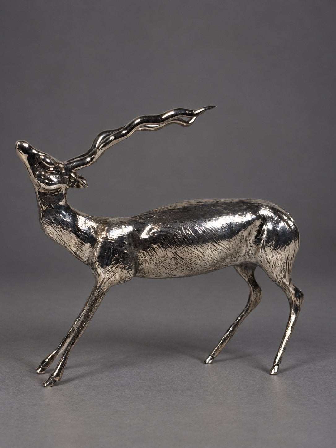 Hertje - zilver, Antiek en Kunst, Verzenden, Zilver