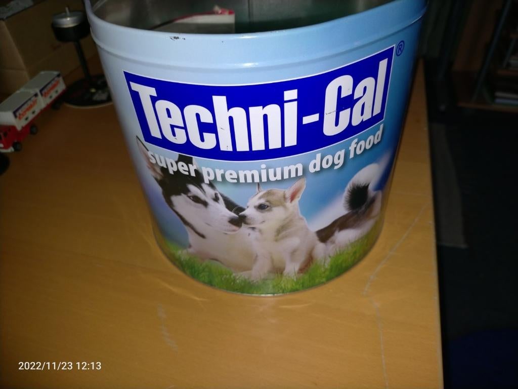 groot honden blik Techni cal, Verzamelen, Ophalen of Verzenden, Zo goed als nieuw, Overige