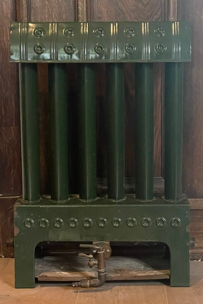 Gaskachel • Houben Sohn Carl Aachen • Jugendstil / Art Deco, Antiek en Kunst, Ophalen