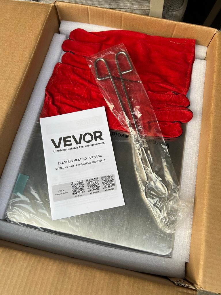 Vevor Elektrische Smeltoven - Nieuw in Doos, Ophalen of Verzenden, Nieuw, Overige typen