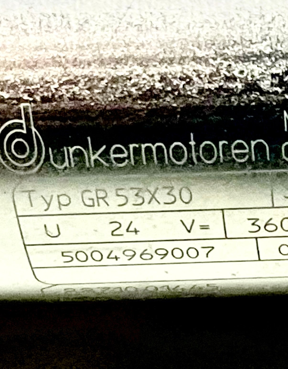 Dunkermotoren, Typ GR 53x30 24V,  Encoder Asto E90R24, Ophalen, Zo goed als nieuw