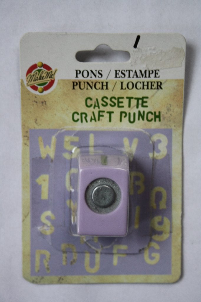 Make me cassette craft punch i, Verzenden, Nieuw, Overige thema's, Pons of Mal