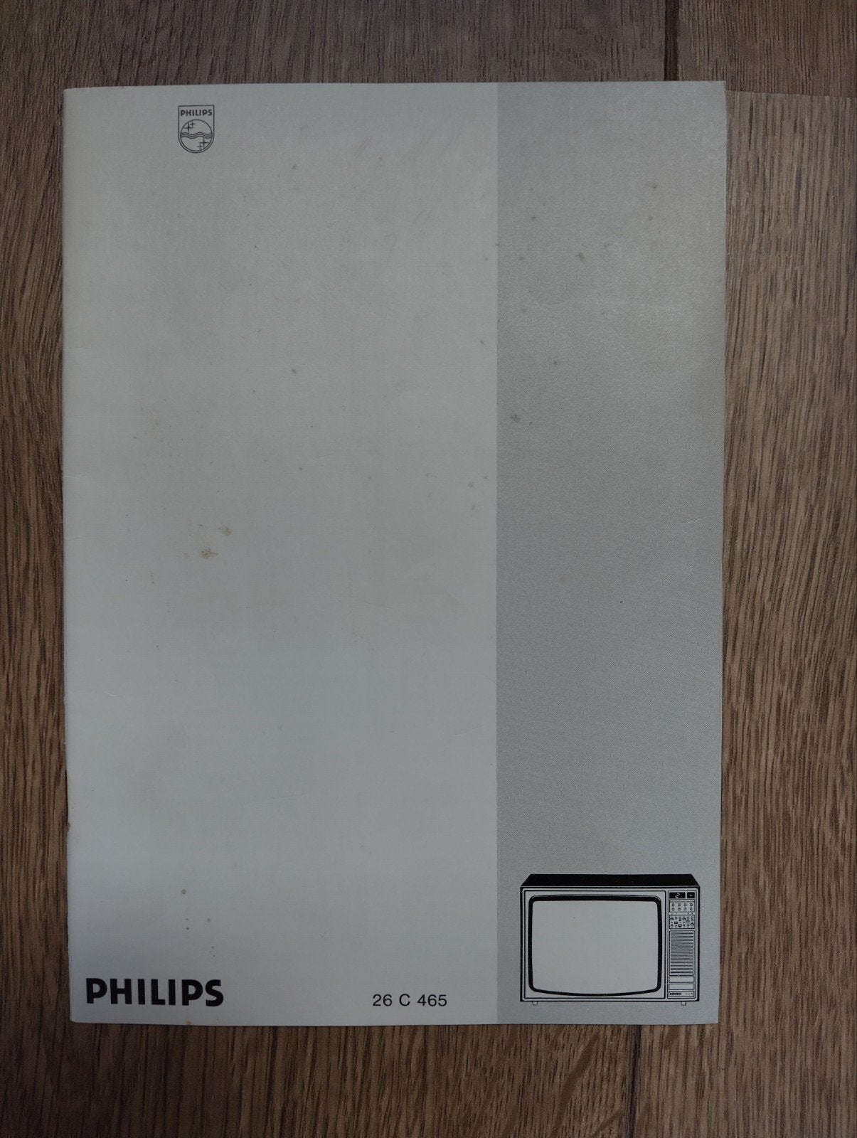 Philips 26 C 465 TV Gebruiksaanwijzing, Ophalen of Verzenden, Gebruikt