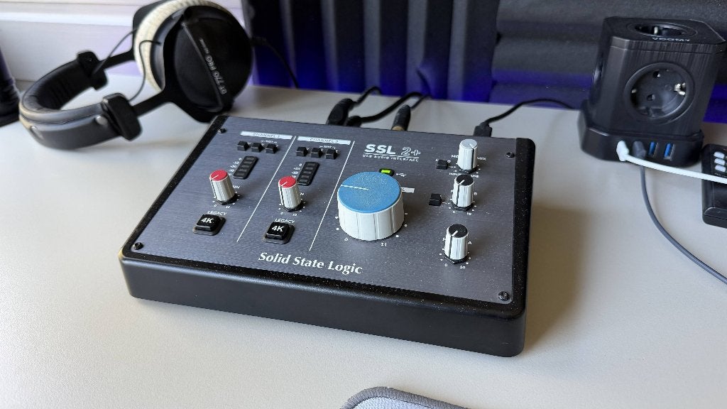 Solid State Logic SSL 2+ Audio Interface, Computers en Software, Ophalen, Zo goed als nieuw, Extern, Solid State Logic