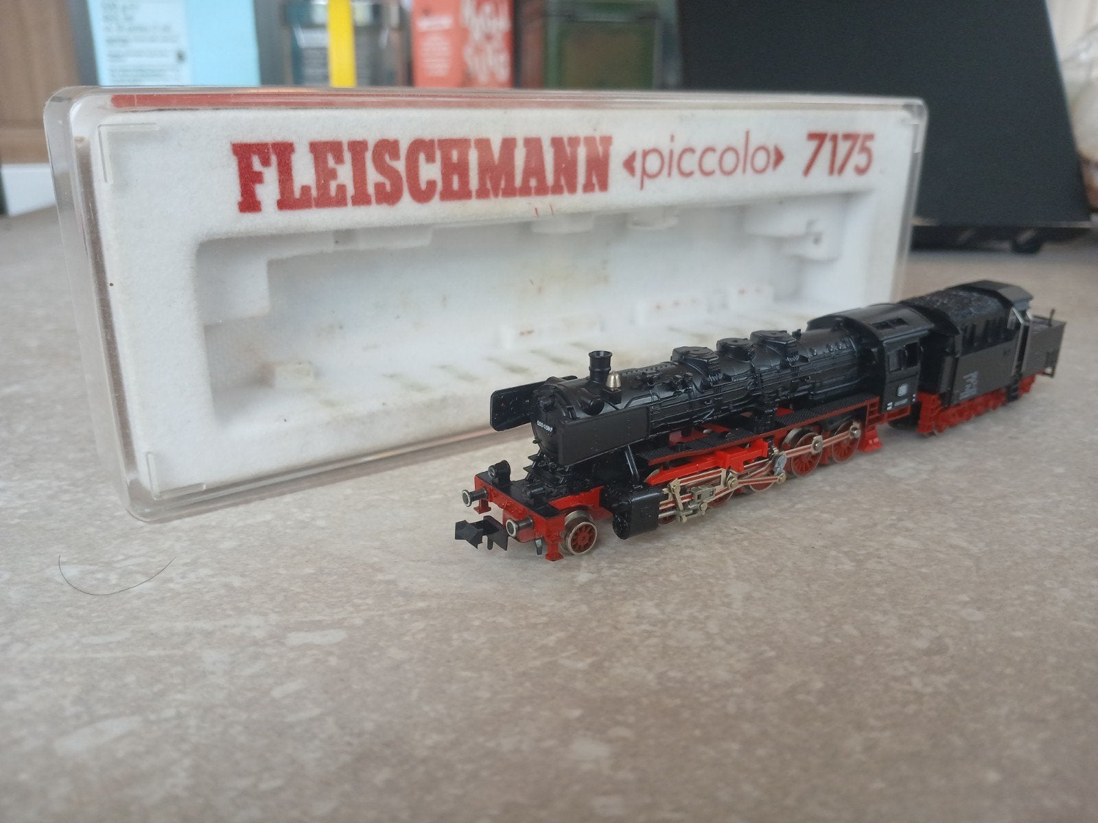 Mooie Fleischmann piccolo br50 in ovp, Hobby en Vrije tijd, Modeltreinen | N-Spoor, Fleischmann, Ophalen of Verzenden, Zo goed als nieuw