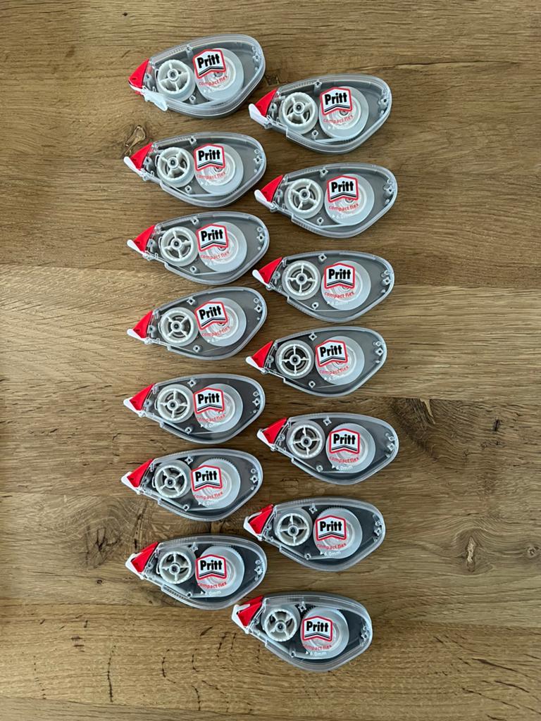 Pritt correctie rollers, Ophalen, Nieuw