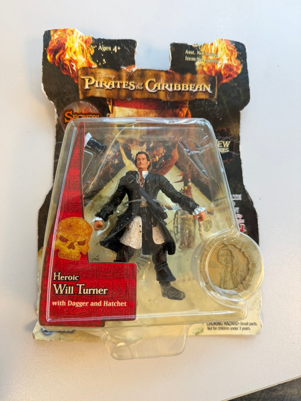 Pirates of the Caribbean Will Turner Zizzle Figuur MOC, P, P, P, Nieuw
