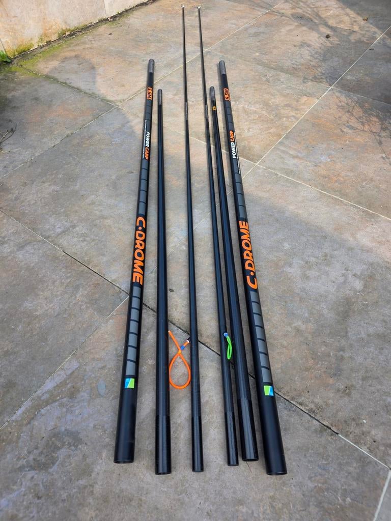 C-Drome Power Carp vaste hengel, Ophalen of Verzenden, Gebruikt, Vaste hengel