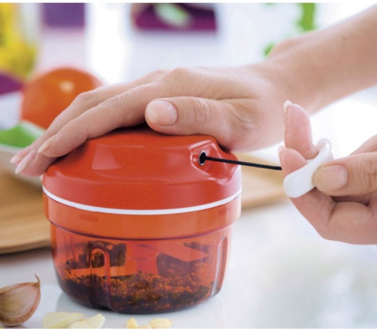 Tupperware SuperSonic Chopper Small NİEUW, Ophalen of Verzenden, Nieuw, Rood, Overige typen