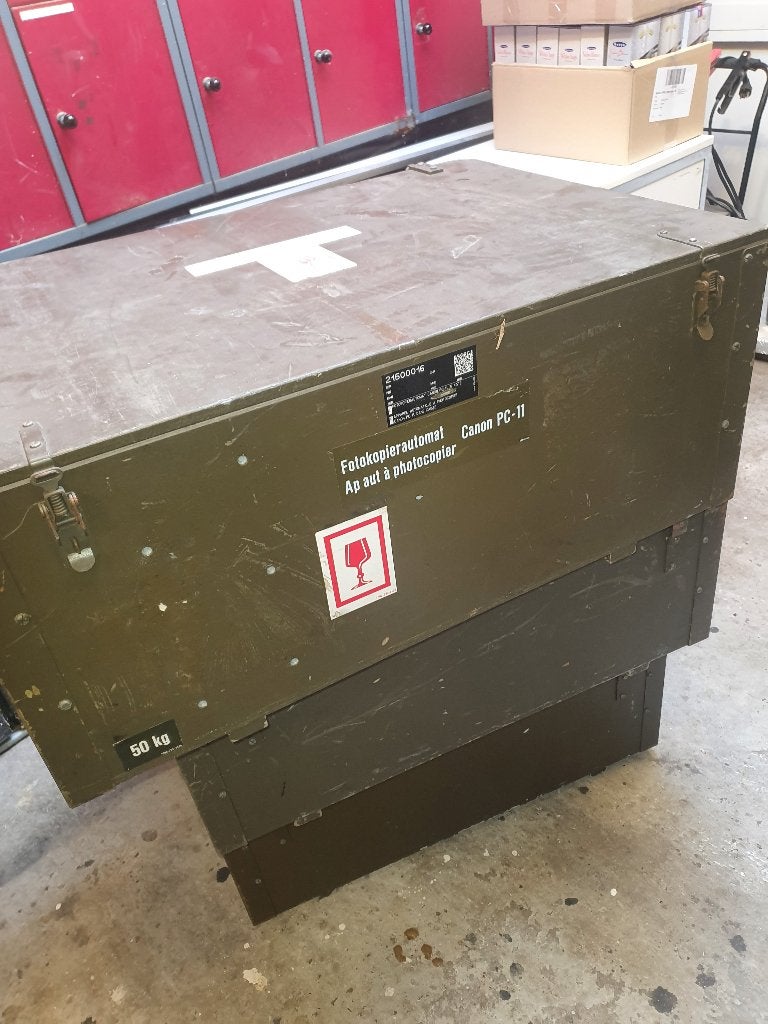 Grote legerkist, Ophalen of Verzenden, Landmacht, Overige gebieden, Overige typen