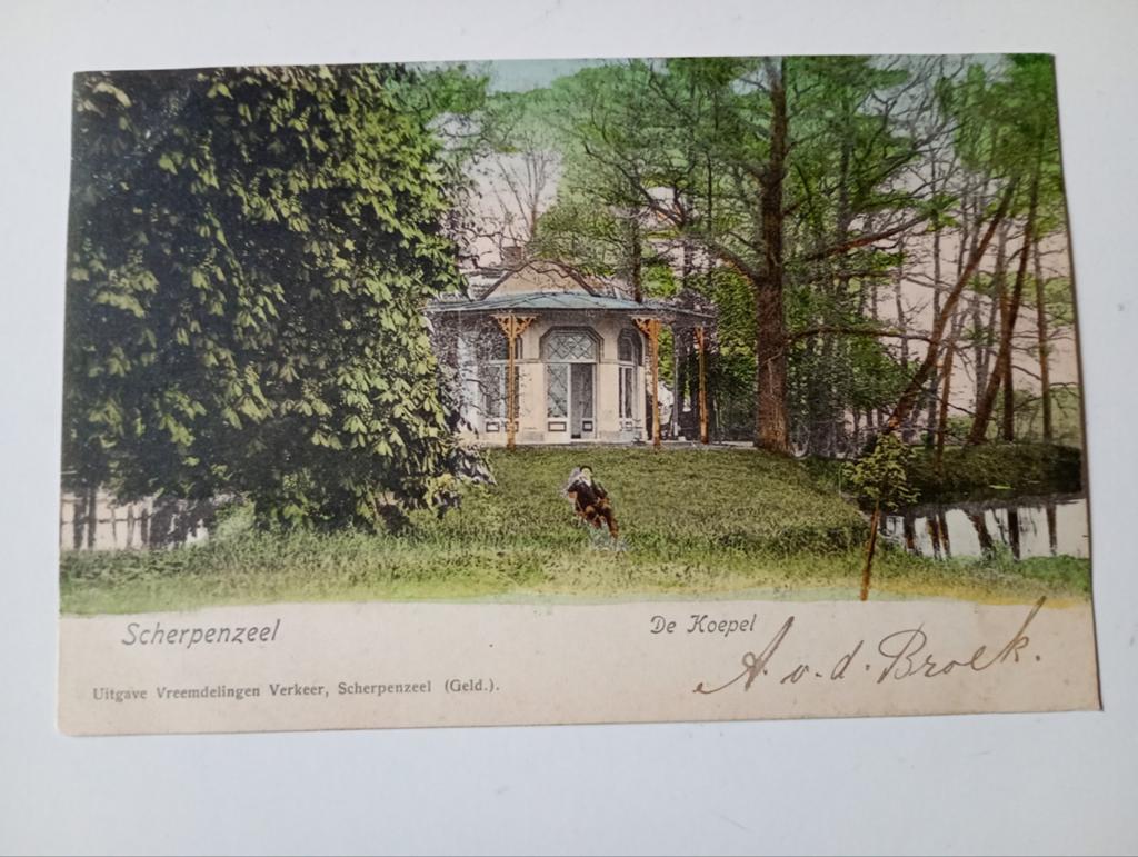 Scherpenzeel De Koepel 1907, Ophalen of Verzenden, Voor 1920, Gelopen, Gelderland