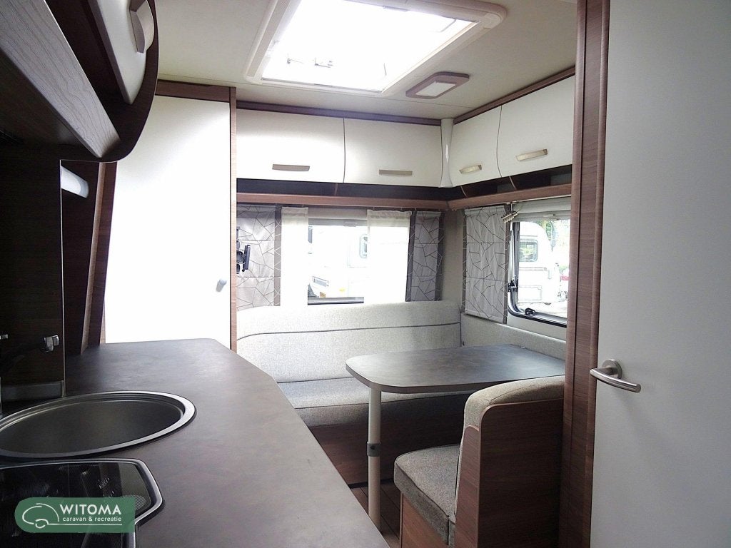 Knaus Sport Silver Selection 420 QD Aircondition, Caravans en Kamperen, Caravans, Bedrijf, Treinzit, Tot en met 3, Schokbreker