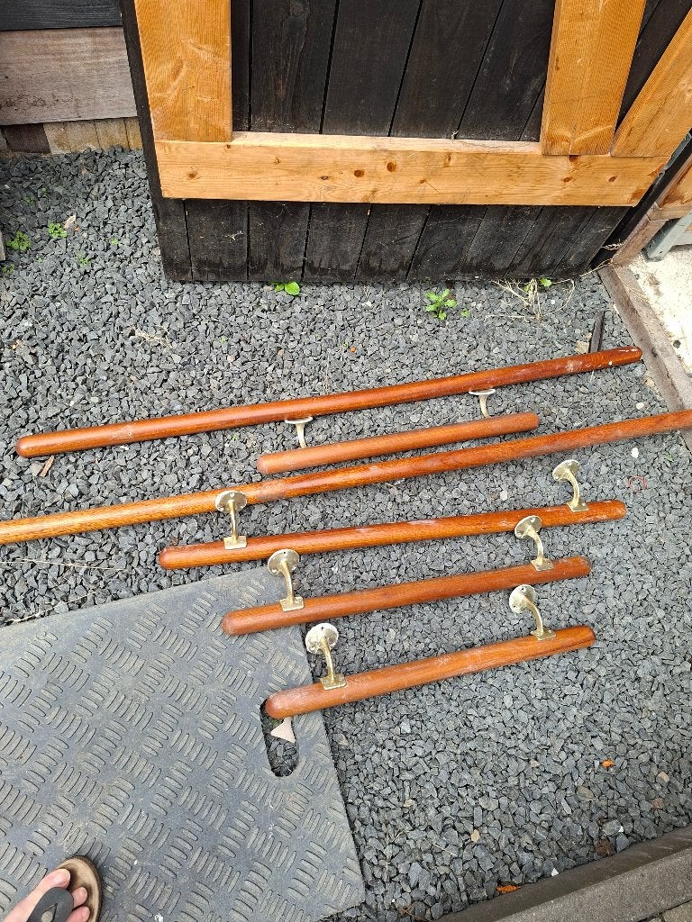 Trapleuning, Doe-het-zelf en Verbouw, Ladders en Trappen, Ophalen, Gebruikt, Trap, Minder dan 2 meter