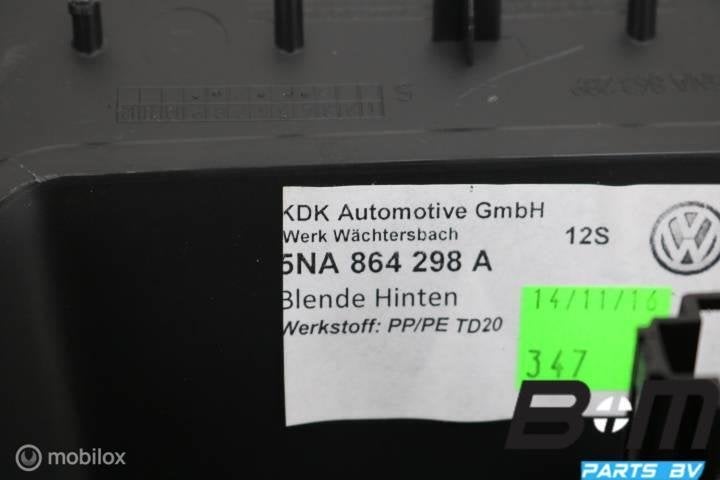 Achterkant middenconsole VW Tiguan 5NA 5NA864298A, Gebruikt